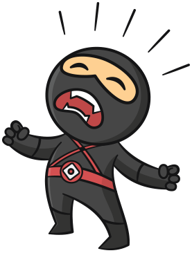 zły ninja